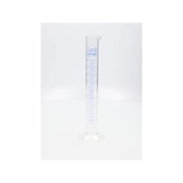 メスシリンダー 青目盛 PMP クラスA 100mL