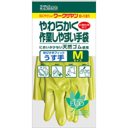 ワークサヤンうす手 手袋 M グリーン 1双