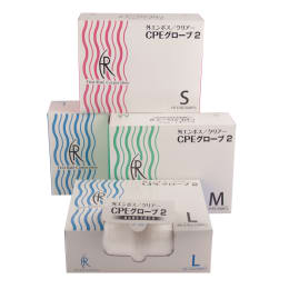 CPEグローブ2 FR-5702 クリアー L 200枚