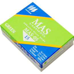 MASコートスライドグラス MAS-05 緑 100枚