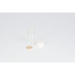 ねじ口瓶 無色 SV-5 5mL メラミンキャップ フッ素PTFE/ニトリルパッキン 組合せセット 100組 250865