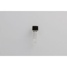 ミニバイアル MV-07 1mL 穴あき黒キャップ フッ素PTFE/ニトリルパッキン付 20組 203310