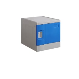 組み立てプラスチックロッカー MT-TPLA382E(BL)