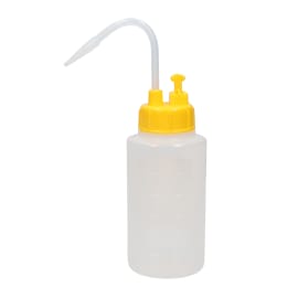 NT洗瓶 B型 弁付 カラーキャップ 250mL 色1 LY レモンイエロー