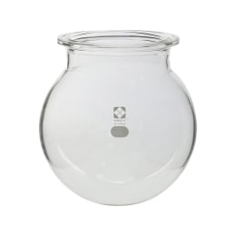 セパラブルフラスコ 丸形 溝付 バンド付 3000mL φ85