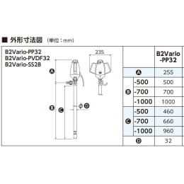 ハンディポンプ B2V-PP32-700-5