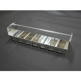 染色バット立て 7個用 SUS304製