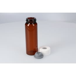 ガスクロバイアル 茶色 SVG-100 100mL  25組 203248