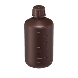 瑞穂化成工業 細口びん　1L　茶褐色 0117BR