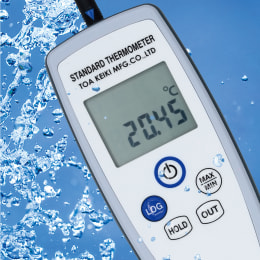 デジタル標準温度計スタンダードサーモ TOA-PTS150付