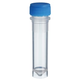 スクリューキャップチューブ 2.0mL 自立型 青 滅菌 500本入