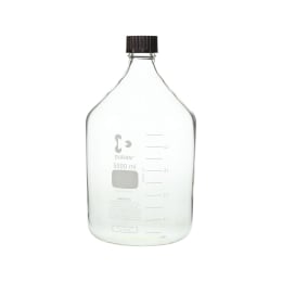 ねじ口びん(メジュームびん) 赤キャップ付 5L 017200-50001
