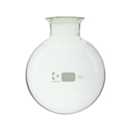 柴田科学 DURAN® セパラブルフラスコ 丸形10L バンド式 100φ 005560-10000