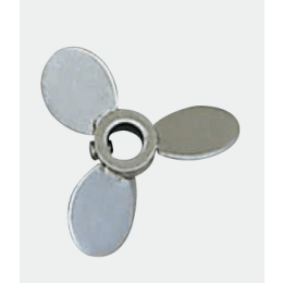 撹拌翼 マリン翼 123250 軸径φ10×翼径φ100mm