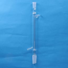 Fine共通摺合リービッヒ冷却器 筒長200mm 上部雌15/25 下部雄24/40