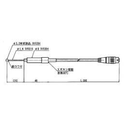 ラット用体温プローブ AX-KO4747-100