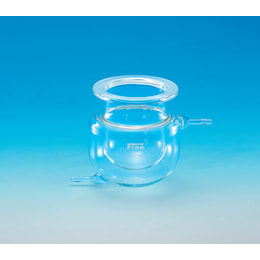 Fine共通摺合セパラブルフラスコ ジャケット付 丸底 300mL  φ8フランジタイプ5用
