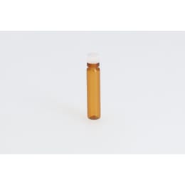 サンプル瓶 茶色 差込式 PS-1A 1mL 200組 205115