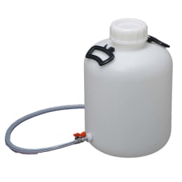 瑞穂化成工業 広口びん ボールコック付 20L 0741