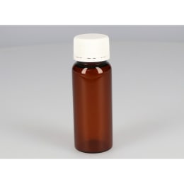 バージンキャップバイアル 茶色 VCV-50 50mL PPキャップ ハイシート/PET貼りパッキン付 25組 212131