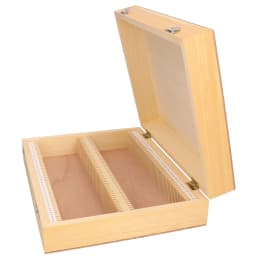 プレパラートボックス 木製 52mm×76用 100枚用