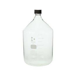ねじ口びん(メジュームびん) 赤キャップ付 10L 017200-100001