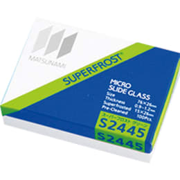 【販売終了】スーパーフロスト・スライドグラス S2445 100枚
