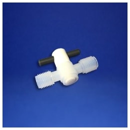 PFAstopコック 1/4MNPT捻子・1/4MNPT捻子