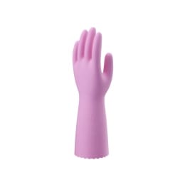 ビニトップ厚手 手袋 132 ピンク L 1双