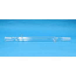Fine共通摺合リービッヒ冷却器 筒長200mm 上部雌19/38 下部雄19/38