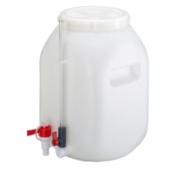 瑞穂化成工業 扁平缶ゲージ管付 正角広口 20L 0774