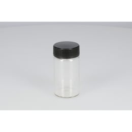日電理化硝子 ねじ口瓶 SV-50A 50mL 無色 フェノールキャップ ブチルゴムパッキングセット 50組 251272