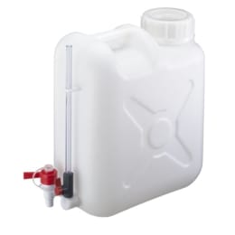 瑞穂化成工業 扁平缶ゲージ管付 広口 20L 0773