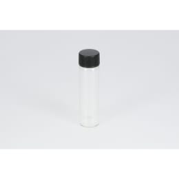 日電理化硝子 ねじ口瓶 S-5 12mL 無色 フェノールキャップ フッ素PTFE/ニトリルパッキングセット 100組 250289