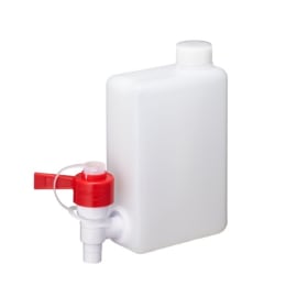 扁平缶 ケミカルコック付 1L 0310