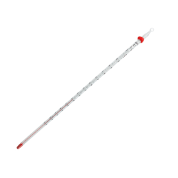 佐藤計量器製作所 赤液棒状温度計 -30~105℃ L300 0315-00