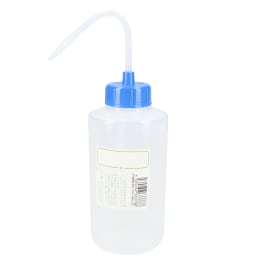 NT洗瓶 BII型 カラーキャップ 広口 500mL 色8 CB コバルトブルー