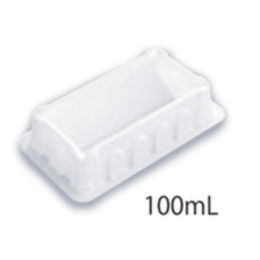 ニチリョー リザーバー 白色PS 5個包装、滅菌済 100mL 5個×40袋 00-RV-100