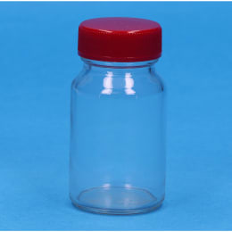 規格瓶 白 6K 赤キャップ 中栓付 61.5mL 240本