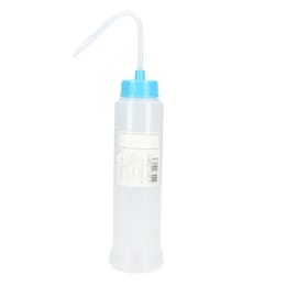 NT洗瓶BIIカラーキャップ スリム 広口 PE製 200mL 色7 ライトブルー