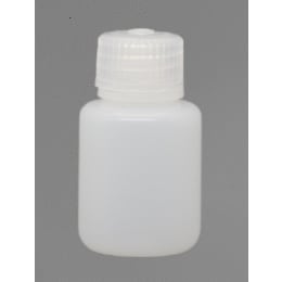 細口試薬ボトル HDPE製 白色 30mL 100本
