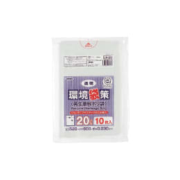 環境袋策 20L 透明 10枚入