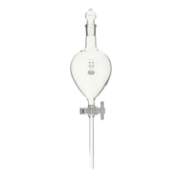 SPC分液ロート 球形 PTFEコック付 SPC24 500mL 031230-500