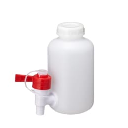 瑞穂化成工業 広口瓶ケミカルコック付 1L 0290