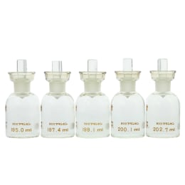 【販売終了】BODフランびん200mL 硝子カラー付溝付 5本