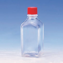 【販売終了】ねじ口角型びん透明 100mL 017610-120A