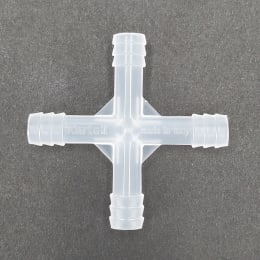 チューブコネクター 十字管 PP φ6 1411 20入