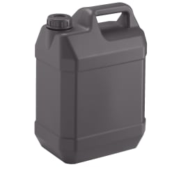 扁平缶 縦口 5L ノズル無 グレー