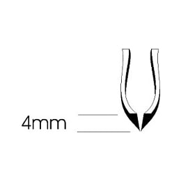 カッティングピンセット ID-152.S