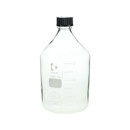 ねじ口びん(メジュームびん) 黒キャップ付 3.5L 017200-35002